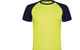 Yellow neon and navy blue
