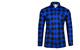 blue checkered pattern