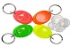 Acrylic keychains for manual assembly