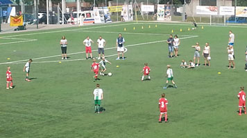 Football excitement in Tomaszow Mazowiecki