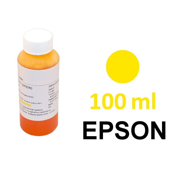Edible ink for Epson - Yellow 100ml