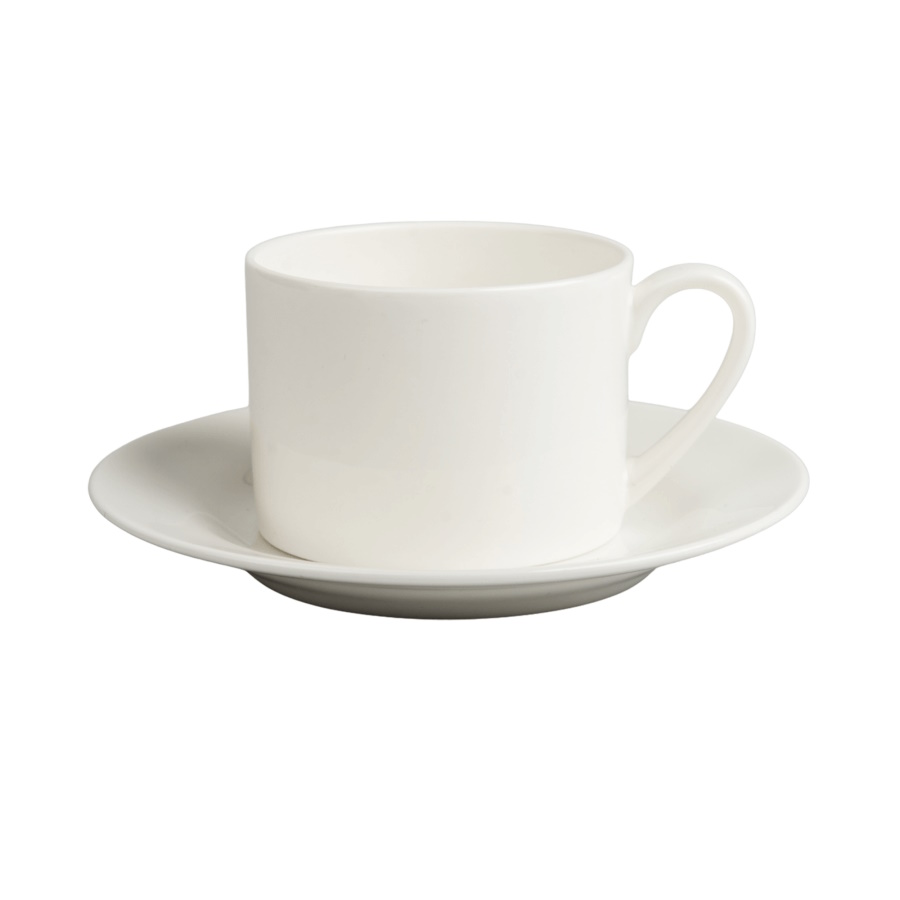 Cup for sublimation with saucer