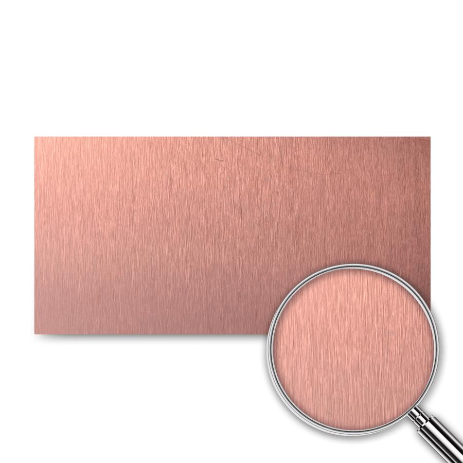 Brushed aluminium plate for sublimation overprint