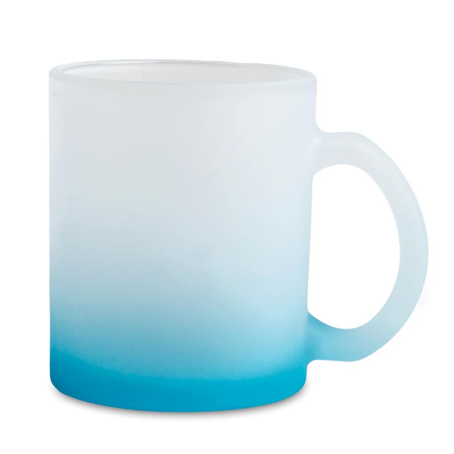 Frosted glass sublimation mug