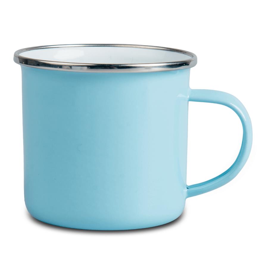 Enamel steel mug for sublimation