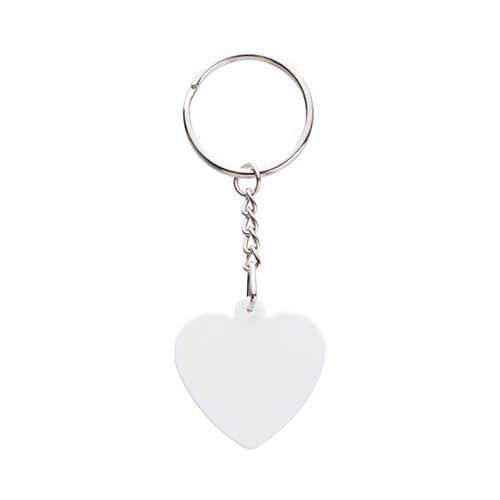 Keychain for sublimation and engraving - heart