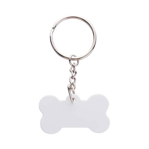 Metal keychain for sublimation - bone
