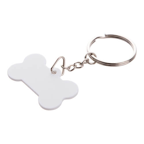 Metal keychain for sublimation - bone