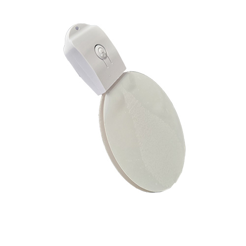 Keychain with led backlight - round