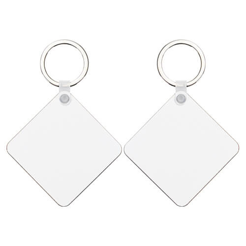 MDF keychain - square