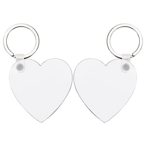 MDF keychain - heart