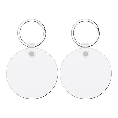 MDF keychain - round