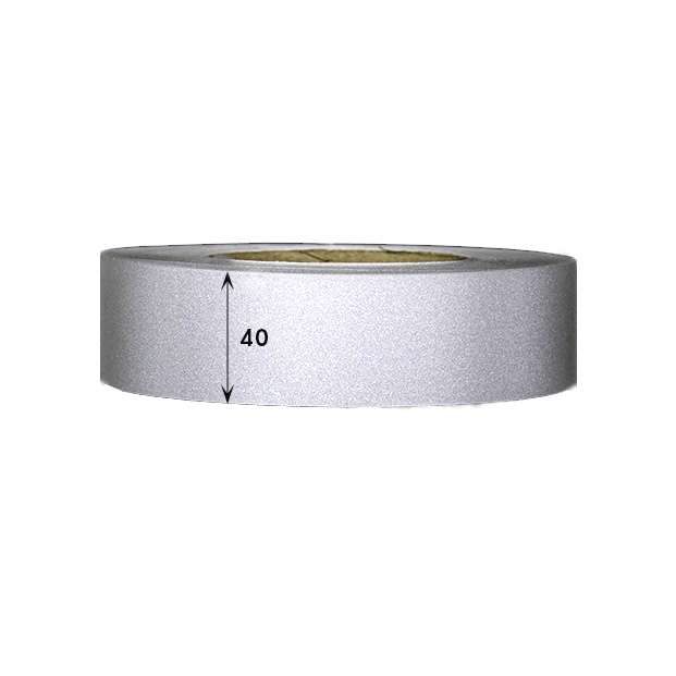 Reflective tape for sewing in