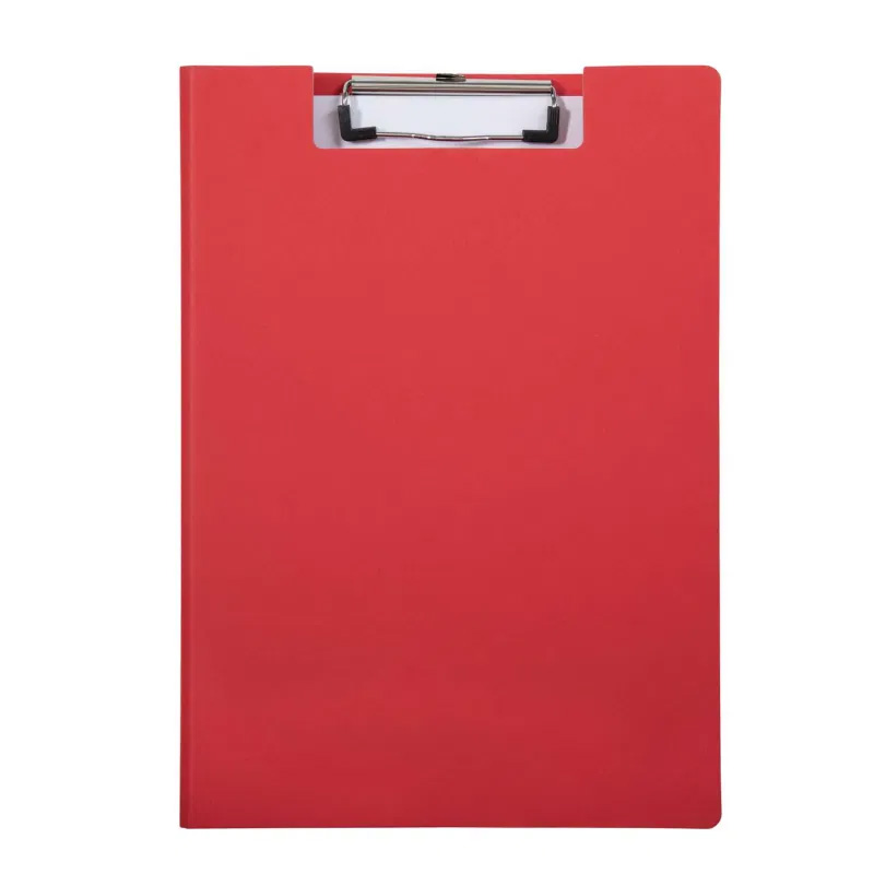 A4 clipboard folder ; sturdy cardboard