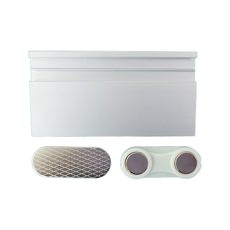 ID plate with safety pin 