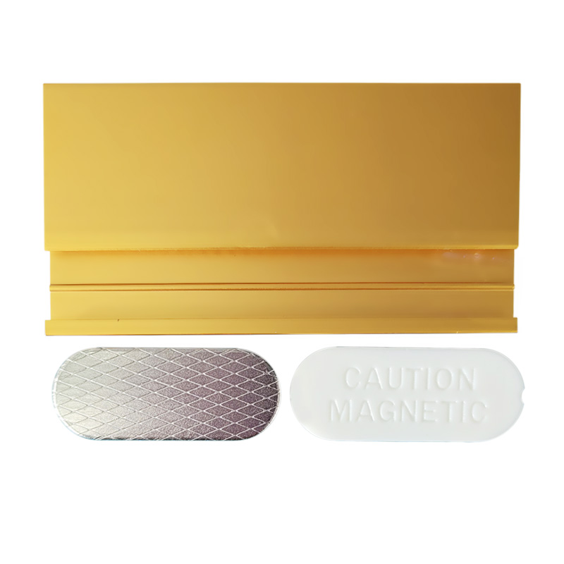 ID plate with safety pin 