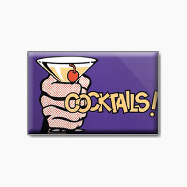 Rectangular fridge magnet