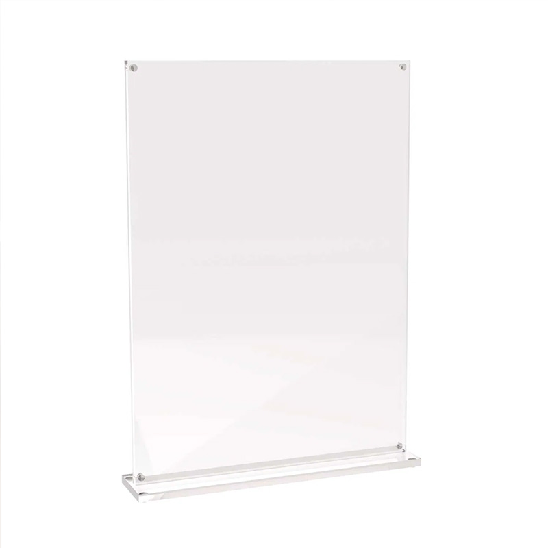 A4 table sign holder vision with magnets