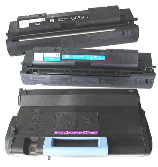 Refilling instruction HP CLJ 4500 laser toner cartridge