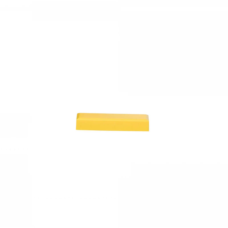 Rectangular Magnet 53 x 18 mm yellow - 20 pcs (BP-632)