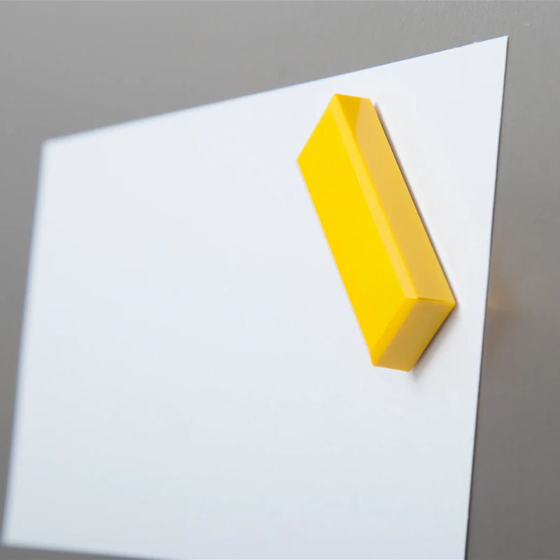 Rectangular Magnet 53 x 18 mm yellow - 20 pcs (BP-632)