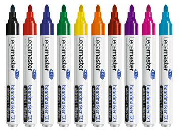 Set of 10 markers TZ1, assorted colours