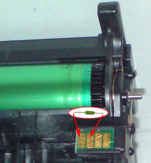 Smartchip fuse for drum module OKI MB 460