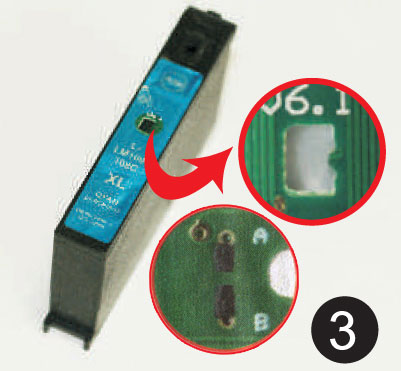 Cartridge compatible with Lexmark 100XL.