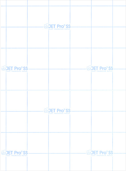 Jet Pro SS - Transfer paper for light textiles for inkjet printers - 10 sheets