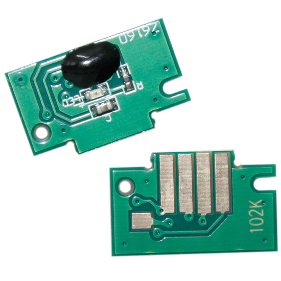 Replacement (can be used only once) chip Canon PFI-102BK