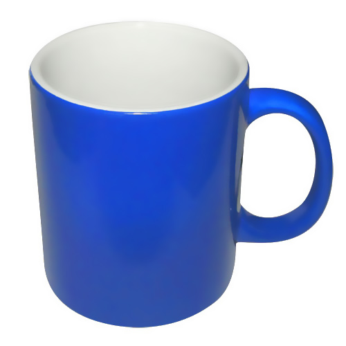 Thermo mug changing colours for sublimation overprint - red