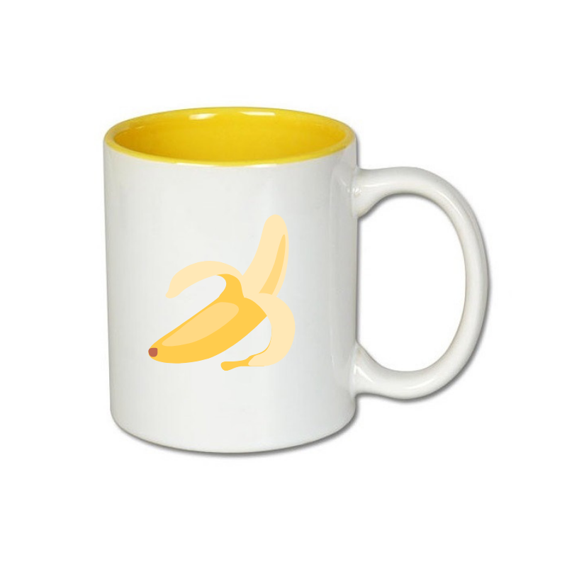 Sublimation Mug - Yellow Inner