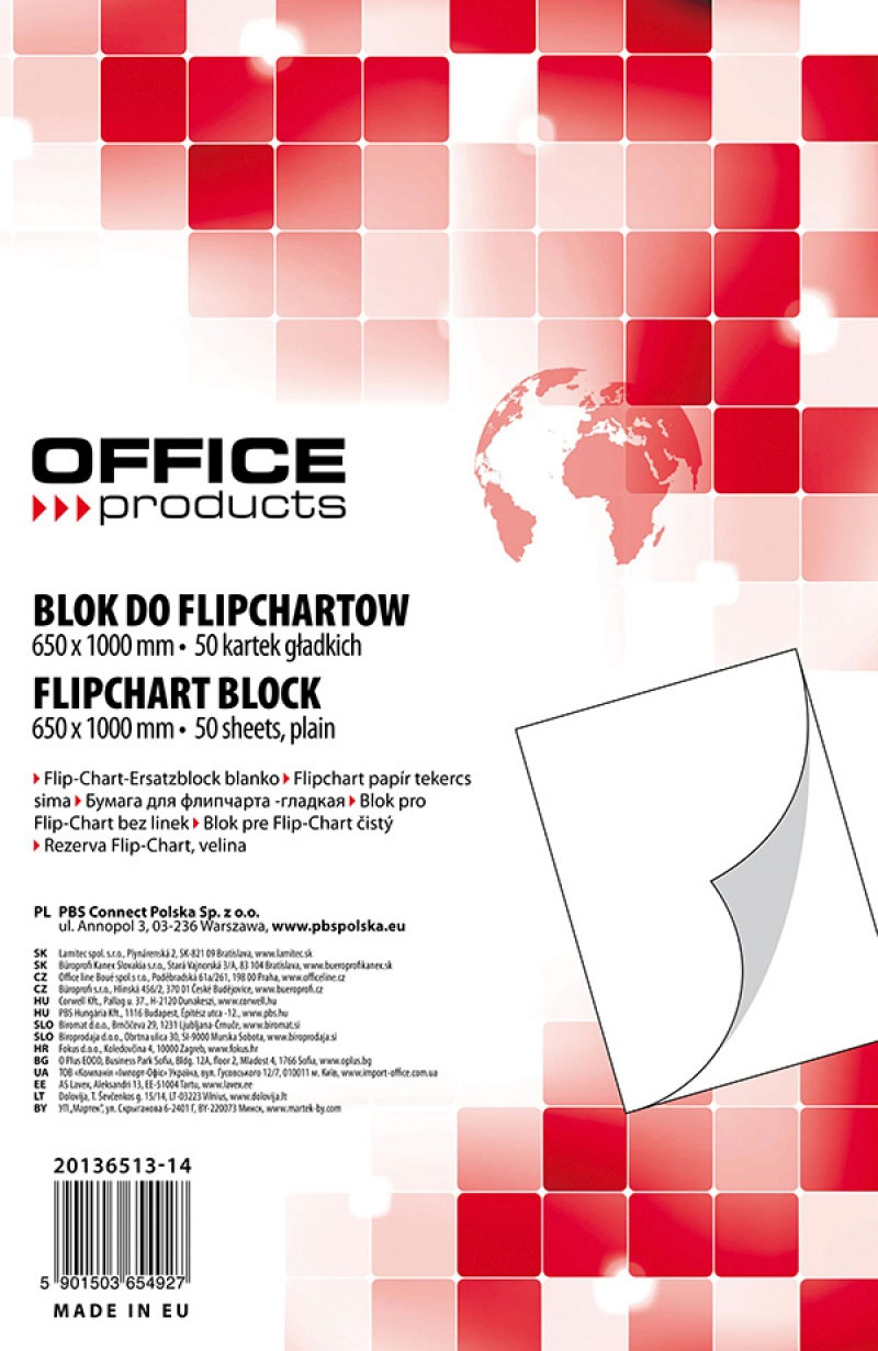 Flip Chart Paper Dimensions