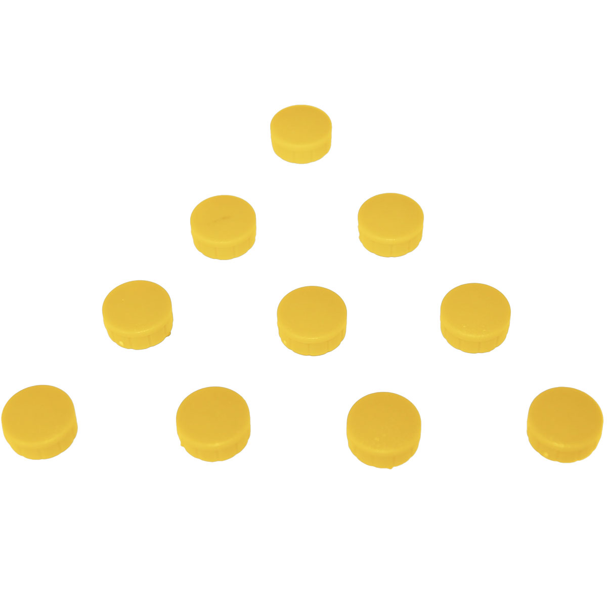 Yellow circle magnets