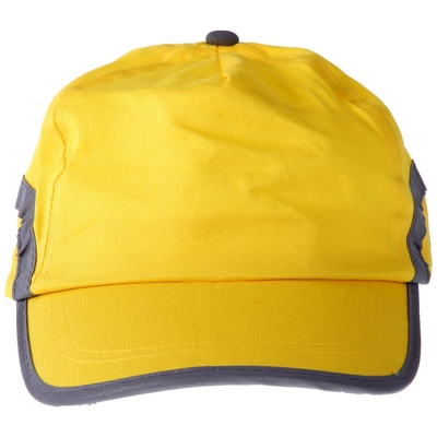 Yellow reflective cap