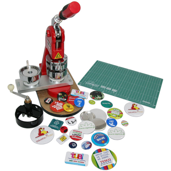 Badge machine - starter set