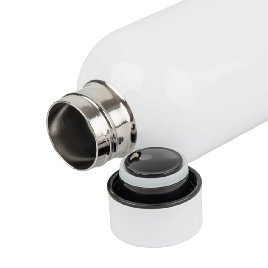 Metal sports bottle for sublimation and engraving