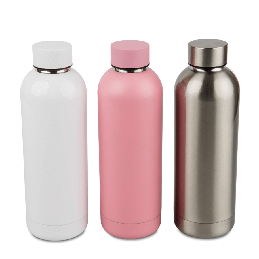 Metal sports bottle for sublimation and engraving