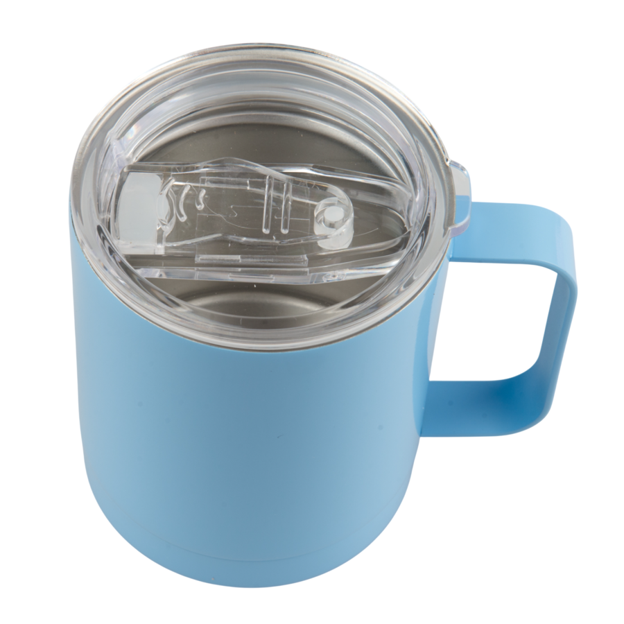 Metal thermal mug for sublimation - colorful with lid