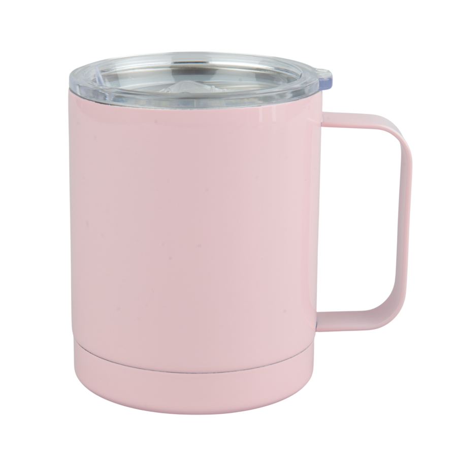 Metal thermal mug for sublimation - colorful with lid