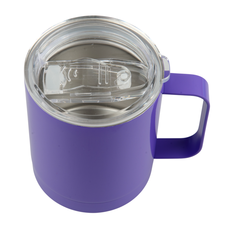 Metal thermal mug for sublimation - colorful with lid