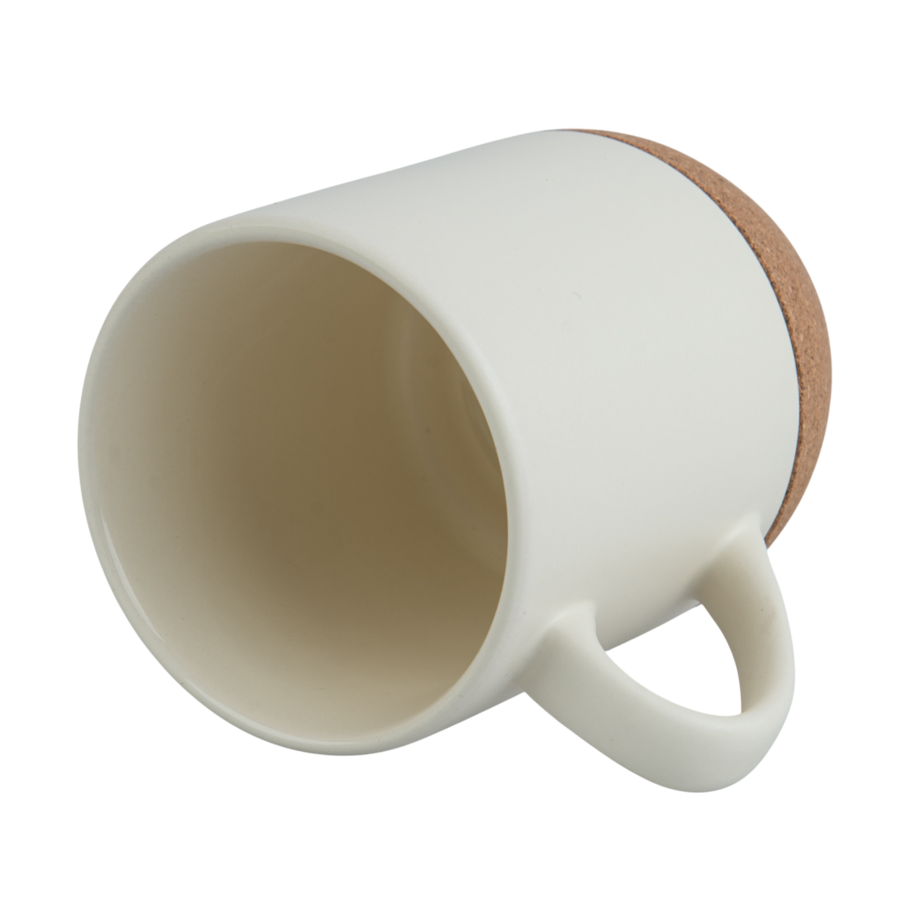 Coloured Matte Coffee Sublimation Mug with Cork Base