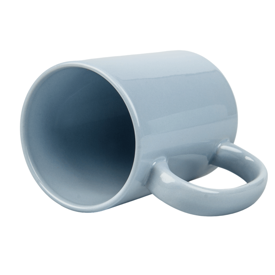 Colored sublimation mug - large blue
