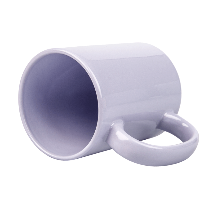 Colored sublimation mug - large purple