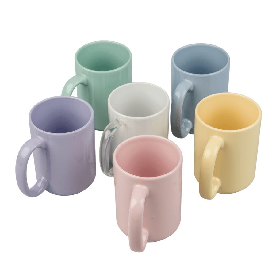 Colored sublimation mug - large blue