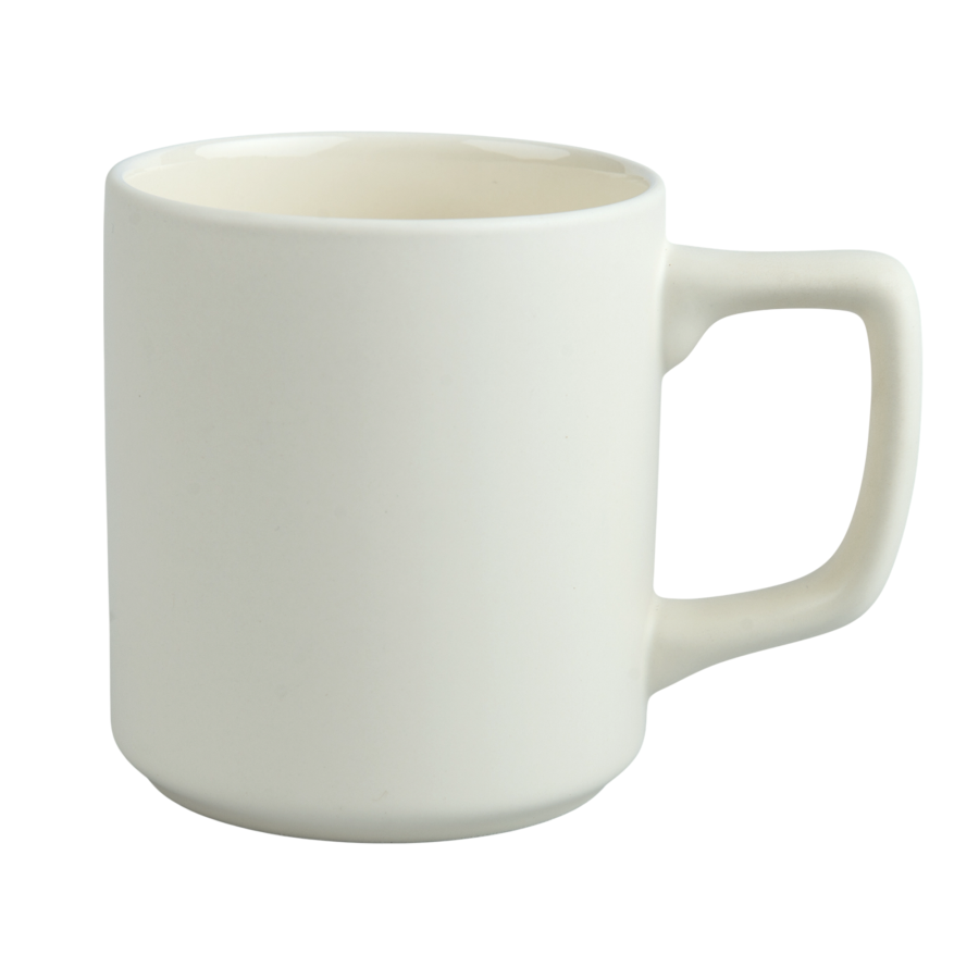 Matte Sublimation Mug - Rectangular Handle