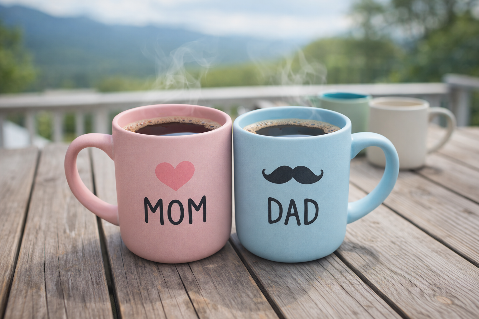 Sublimation coffee mug - colorful matte