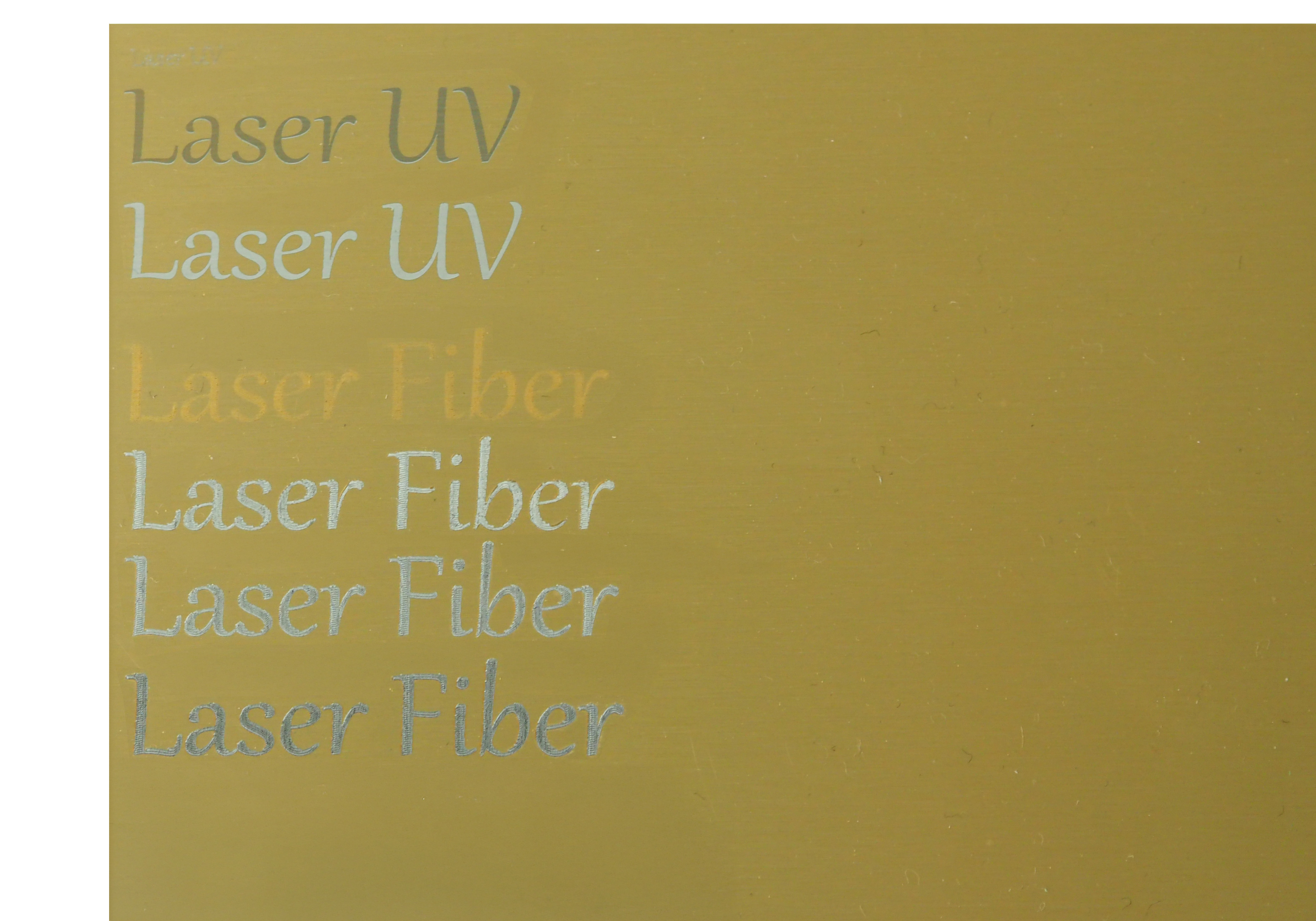 Aluminium plate for thermal transfer, sublimation and DTF overprint and engraving