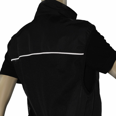 Flexible reflective sewn in edging