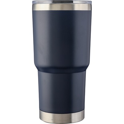 Thermal mug with closure for laser evgraving
